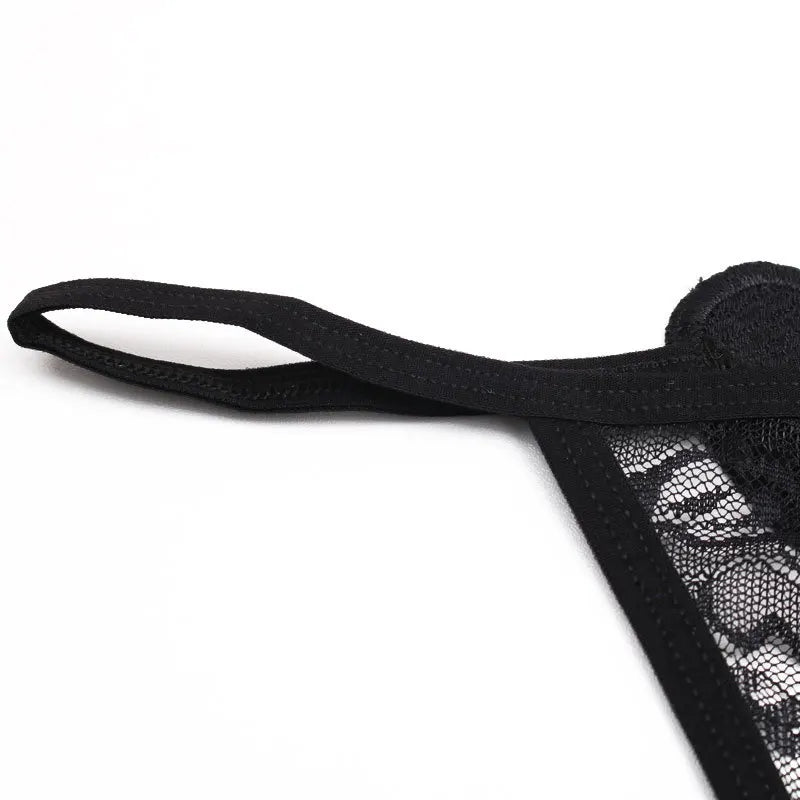 Lace Low‑Waist Thong
