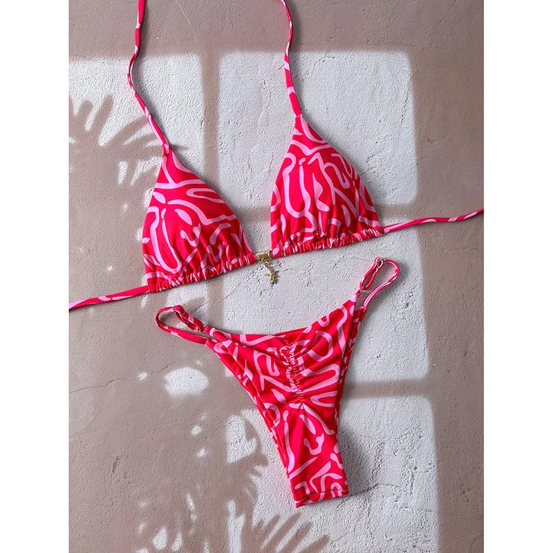 Leopard Micro Bikini Set