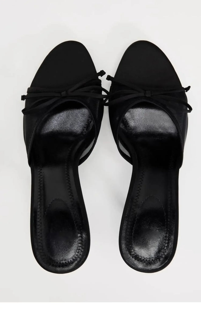 Women’s Haute Couture Fine‑Strap Cat‑Heel Clip‑Toe Sandals — French Style Summer Beach Slippers