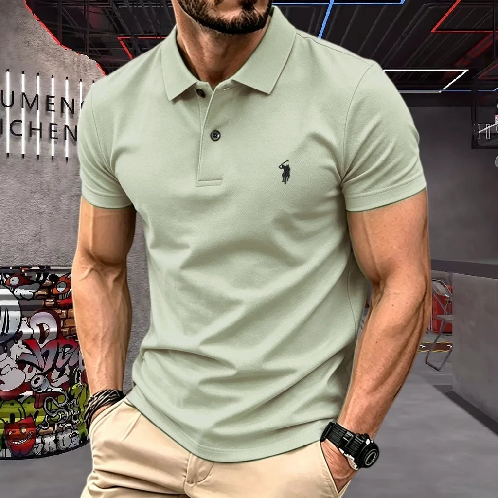 Men’s 100% Pure Cotton Luxury Polo Shirt