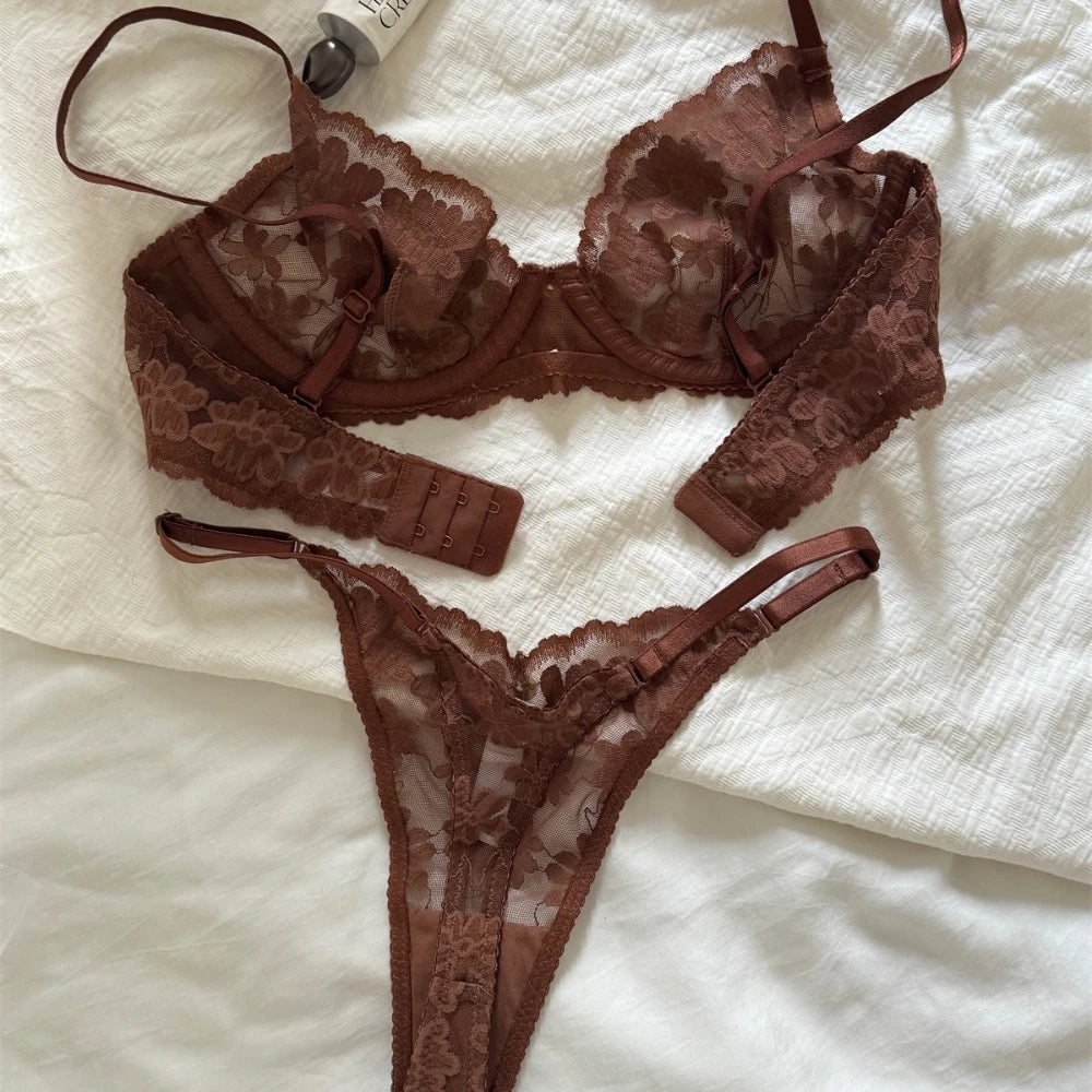 Lace Lingerie Set