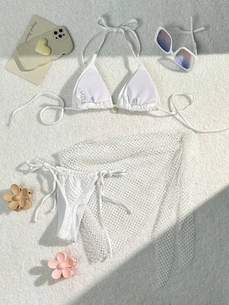 2026 Sexy Bikinis Female Swimsuits Women's Three-Piece Swimwear Beach Swim Wear Bathing Suits Brazilian Bikini Set Pool Bather