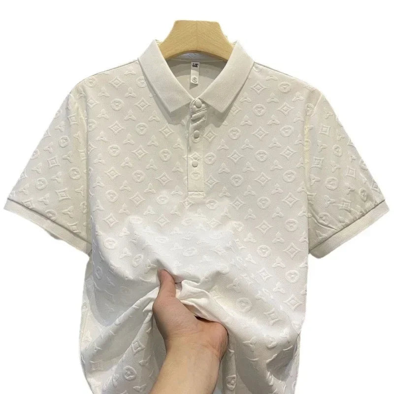 Hollow Polo Shirt