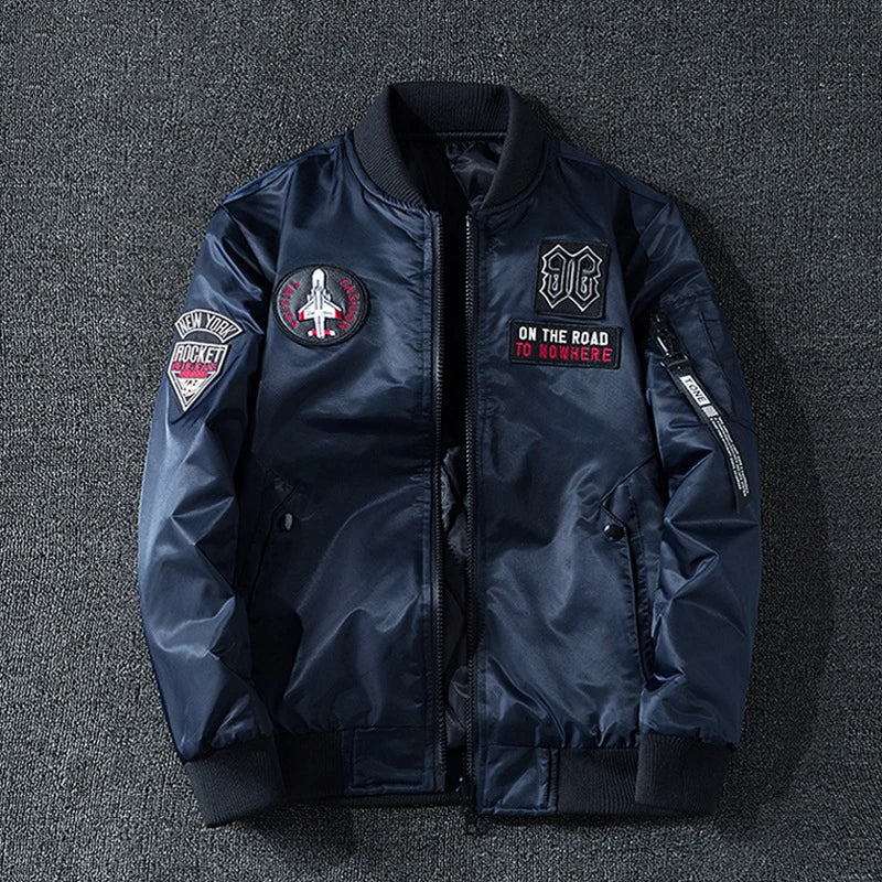 Double‑Sided Baseball Jacket