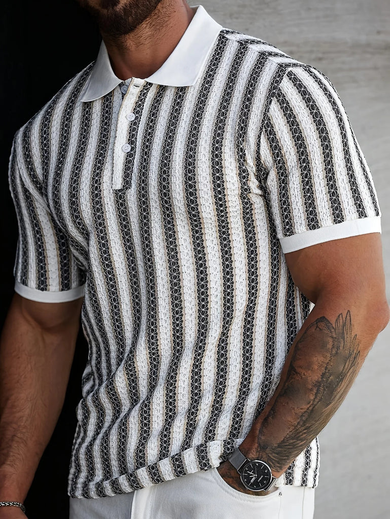 Men’s 2026 Ice‑Silk Polo Shirt
