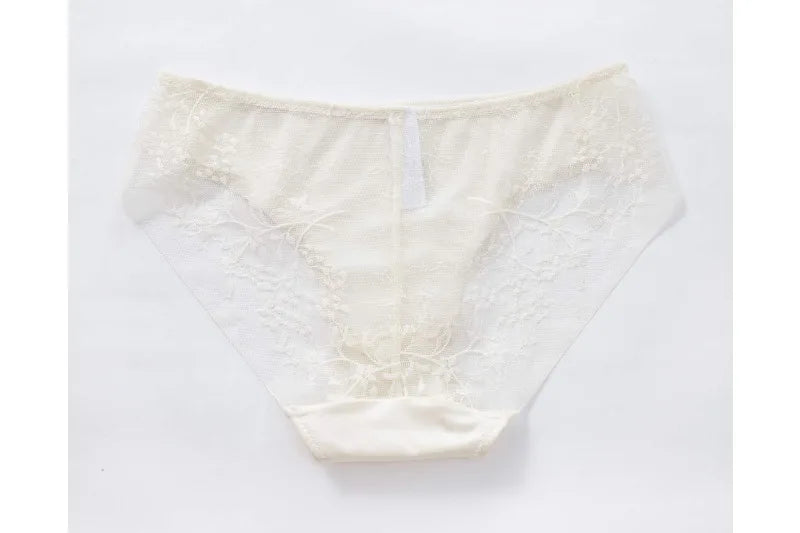 French Lace Embroidery Lingerie Set