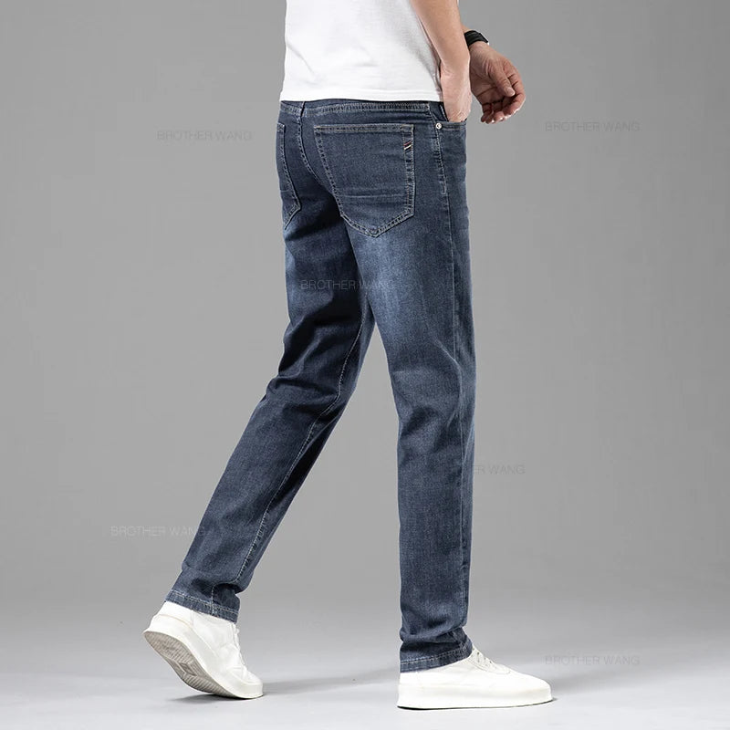 Summer Thin Straight Jeans