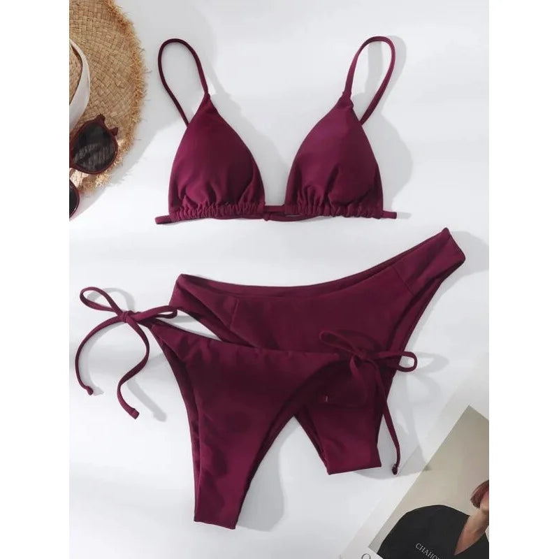 Sexy 3‑Piece Bikini Set