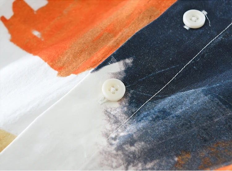 Tie‑Dye Casual Shirt