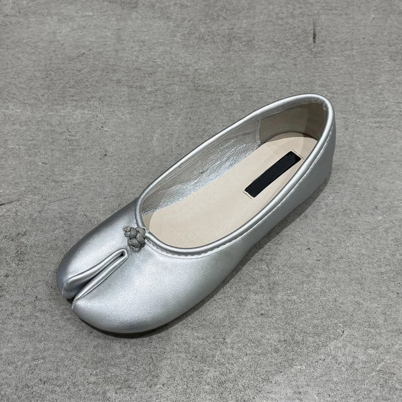 SUOJIALUN Autumn Ballerina Flats