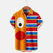 Sea‑Life Graphic Short‑Sleeve Shirt
