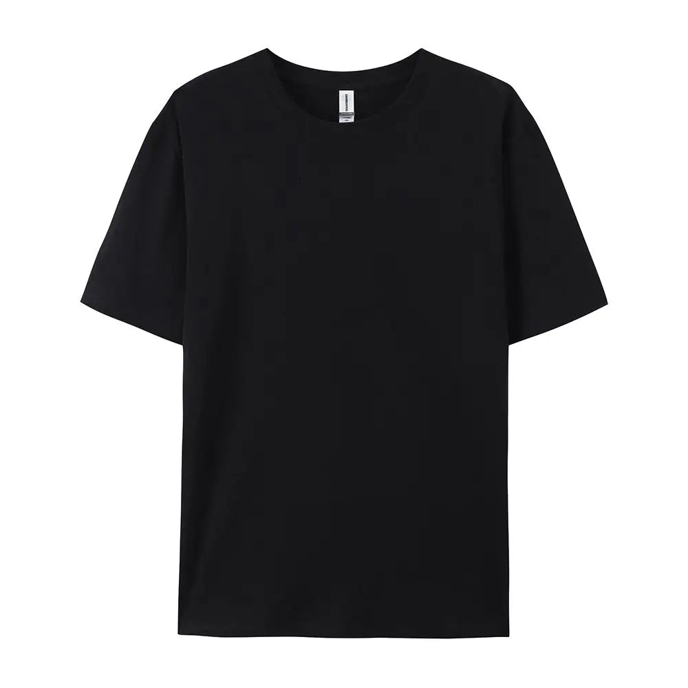 100% Cotton Solid Color T‑Shirts for Men & Women