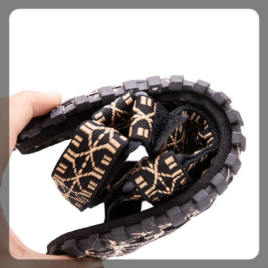 Men Fashion Sandals Simple Casual Summer Shoes Comfortable Sneakers Outdoor Beach Vacation Sandals Male Water Shoes