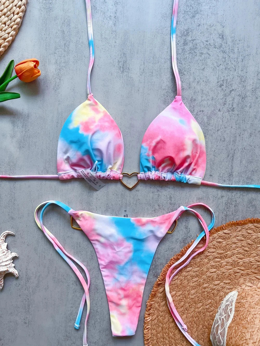 Sexy Halter Triangle Bikini