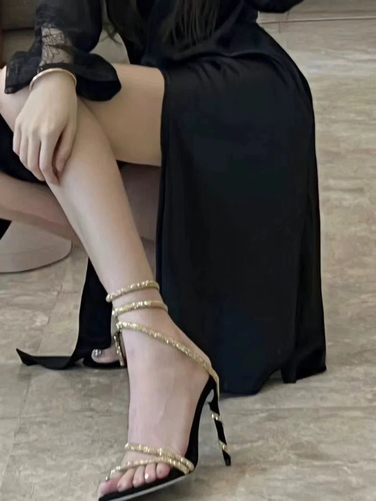 African Woman Shoe Branded Pumps Casual Heels Sweet Peep Toe Nude 2025 Roman Style Sexy Sandals Burgundy Fashion Orange Comforta