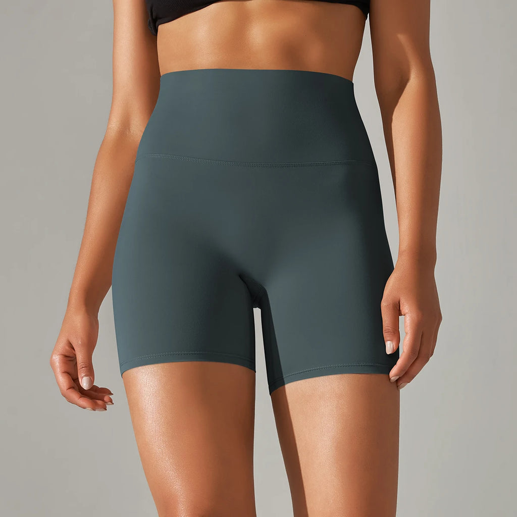 Seamless High Waist Yoga Shorts for Women