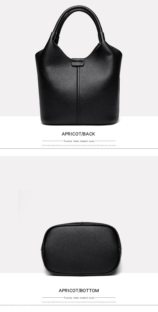 Soft Leather Handbags for Women Vintage Shoulder Bag Luxury Designer Ladies Large Capacity Bags Sac A Main