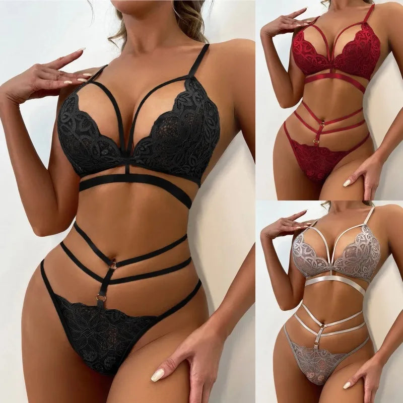 Wire‑Free Lingerie Set