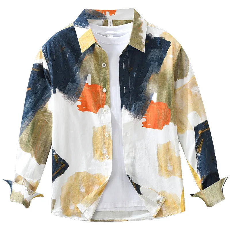 Tie‑Dye Casual Shirt