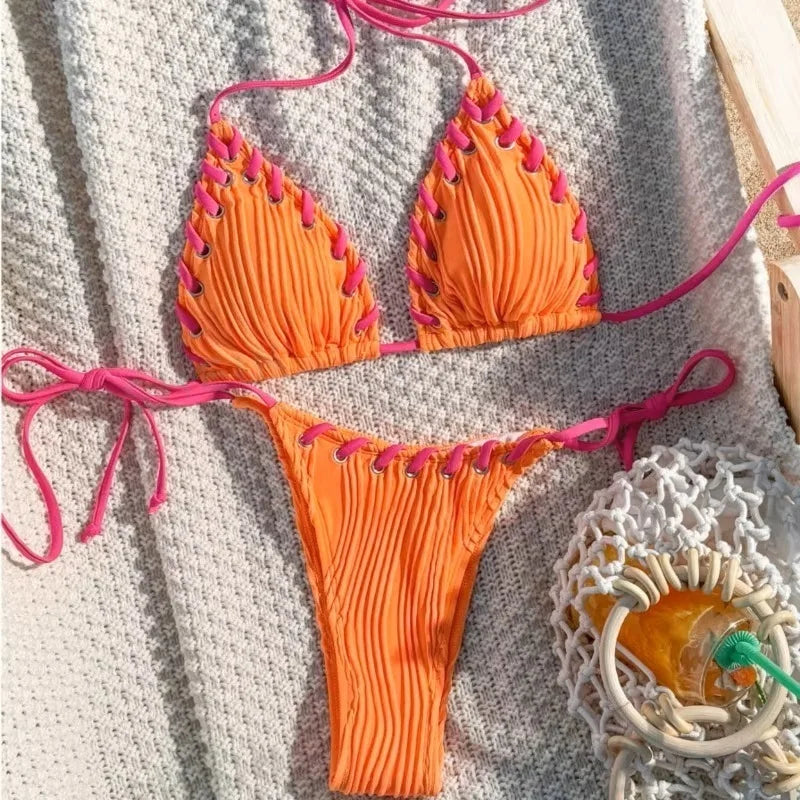 Push‑Up Brazilian Bikini Set