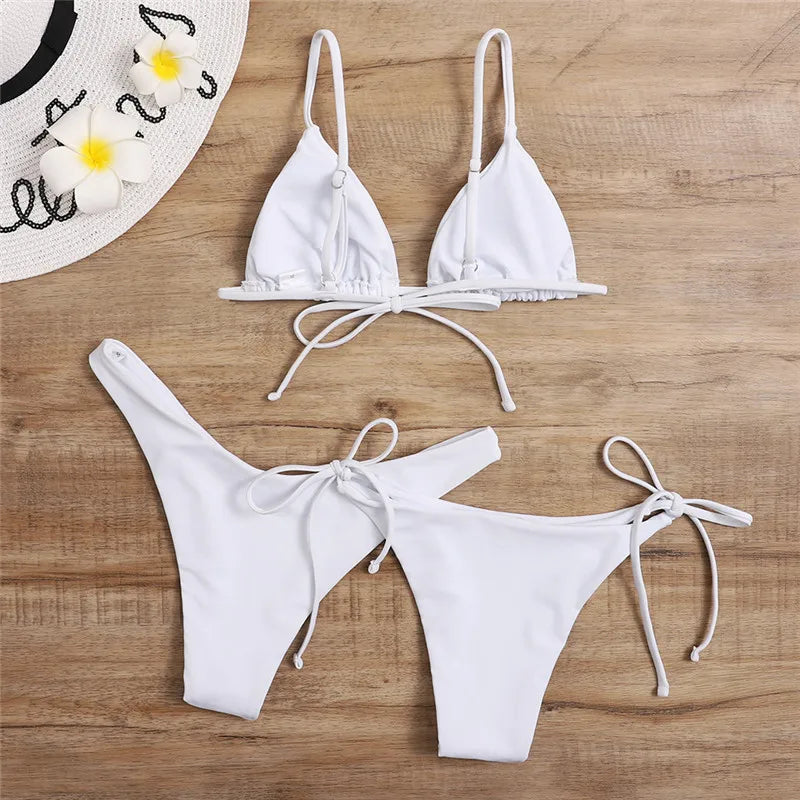 Sexy 3‑Piece Bikini Set