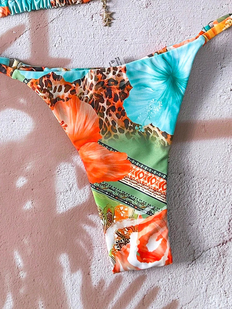 Leopard Micro Bikini Set