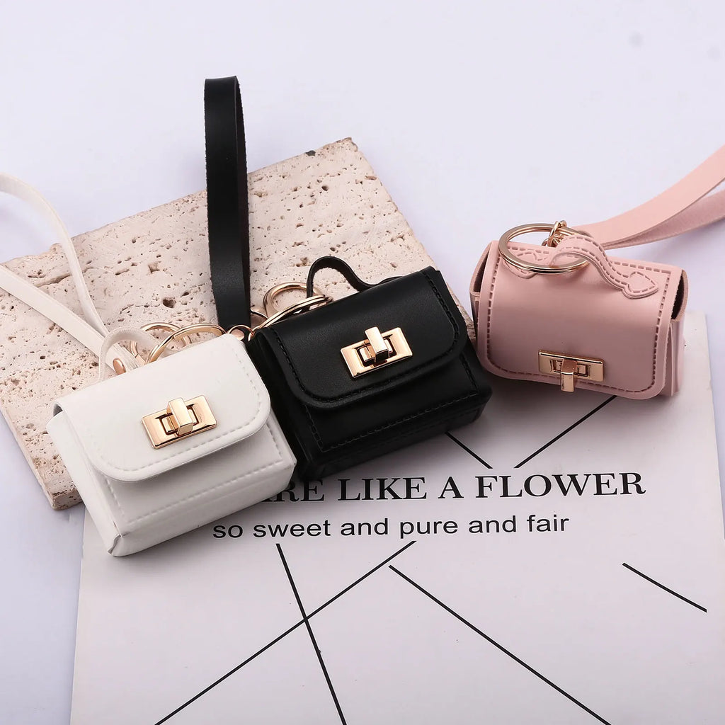 Korea Cute Mini Bags Bag Charms Colorful Pendant Kawaii Keychain for Women Simple Casual Bag Accessories Gift брелок для ключей