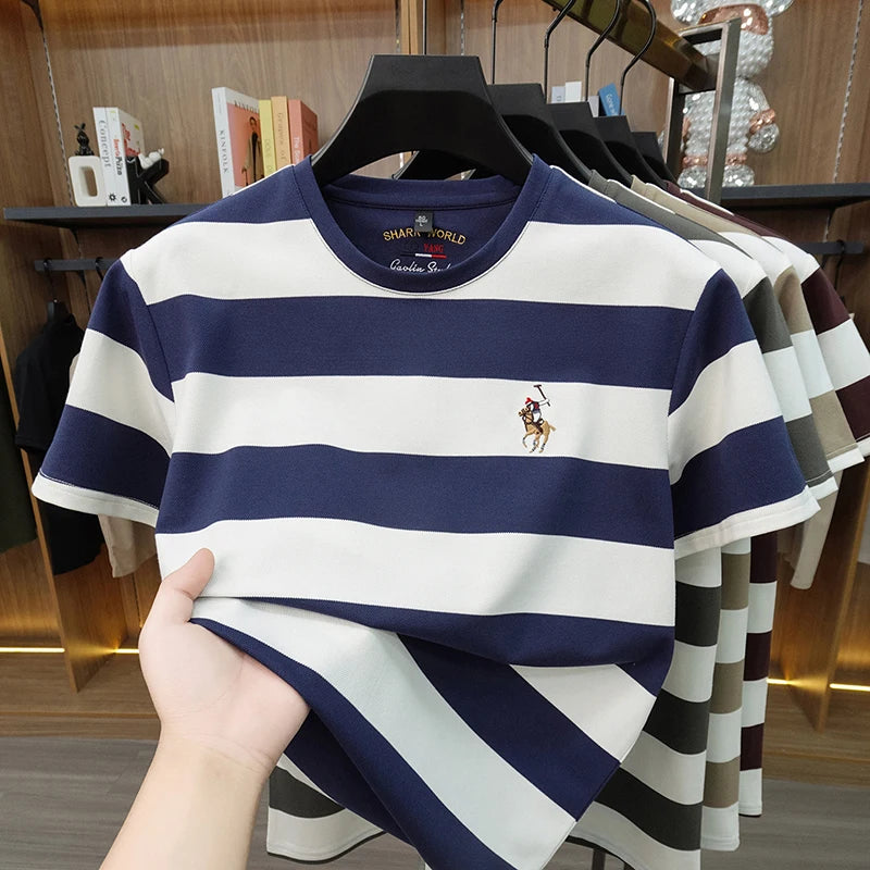 Round‑Neck Short‑Sleeve T‑Shirt