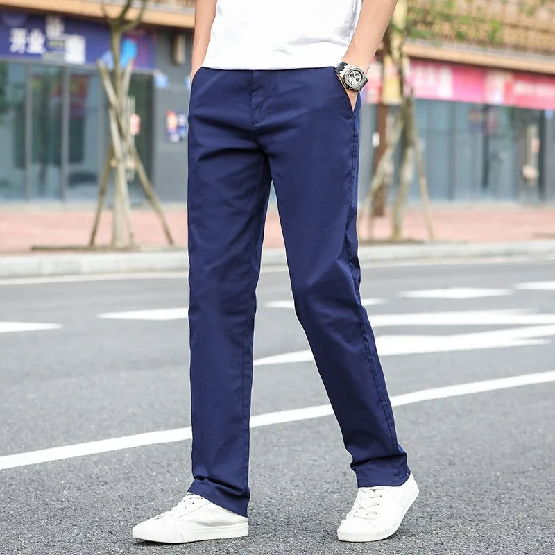 Plus‑Size Summer Chino Pants