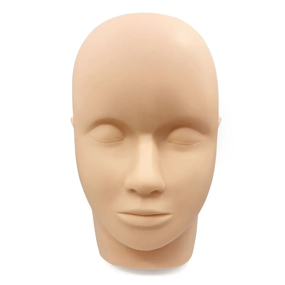 Eyelash Extension Training Head & Lashes Pack – Professional Practice Mannequin for Lash Extension Training