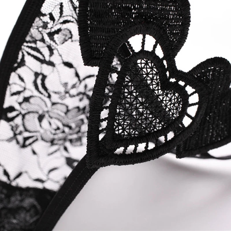 Lace Low‑Waist Thong
