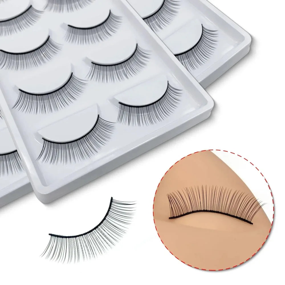 Eyelash Extension Training Head & Lashes Pack – Professional Practice Mannequin for Lash Extension Training