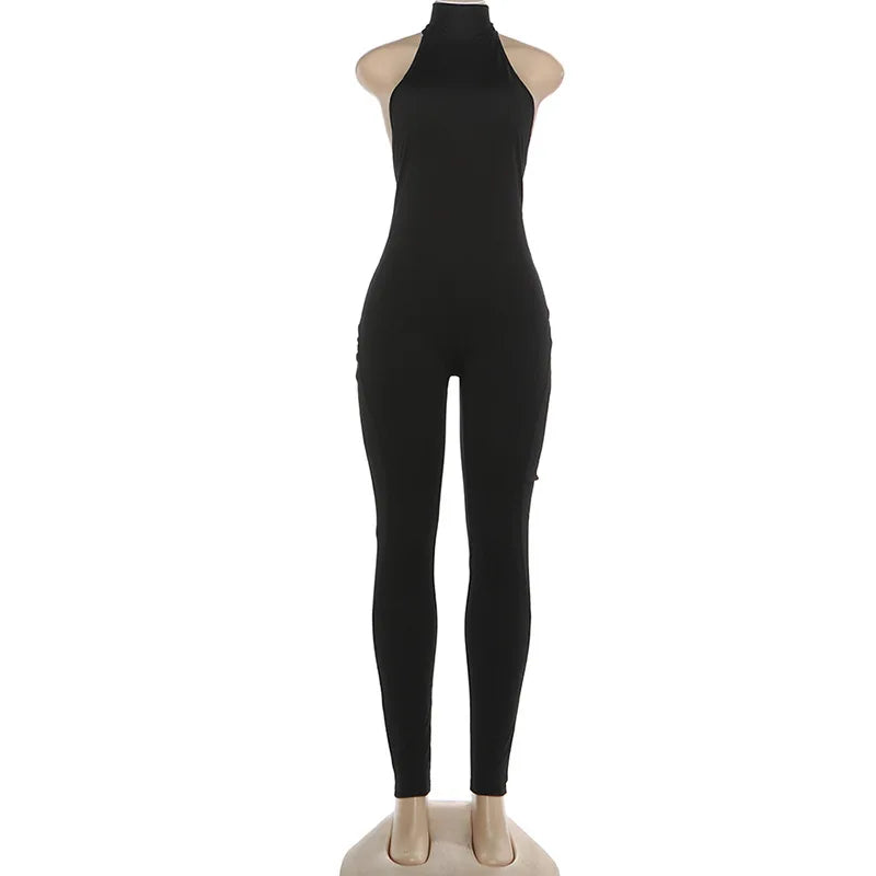 Women’s Sexy Skinny Bandage Jumpsuit