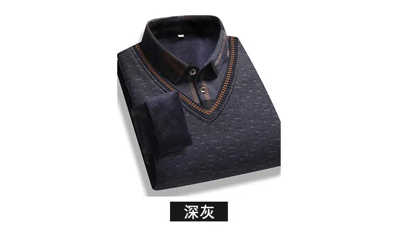Two‑Piece Polo Neck Sweater