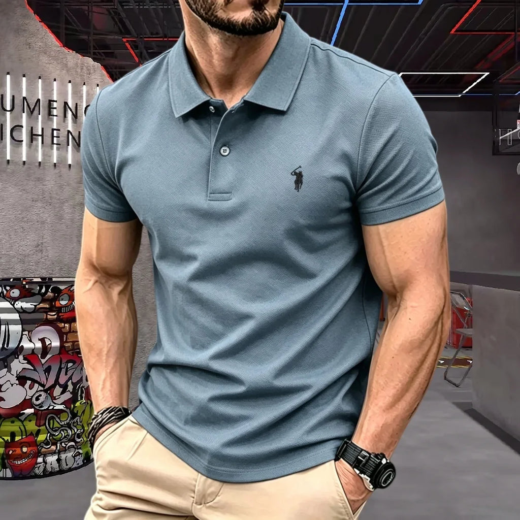 Men’s 100% Pure Cotton Luxury Polo Shirt