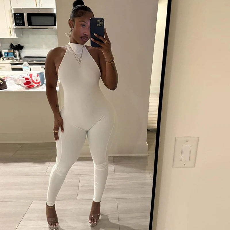 Women’s Sexy Skinny Bandage Jumpsuit