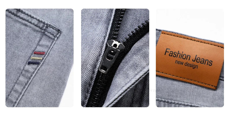 Summer Thin Straight Jeans