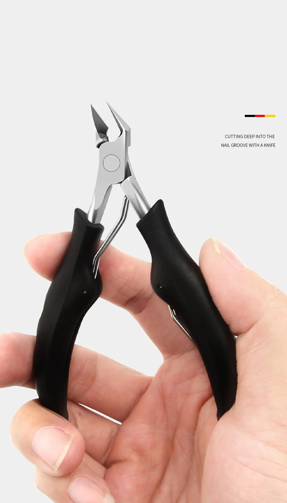 Professional Sharp Toenail & Cuticle Nipper – Precision Ingrown Nail Clipper & Dead Skin Remover