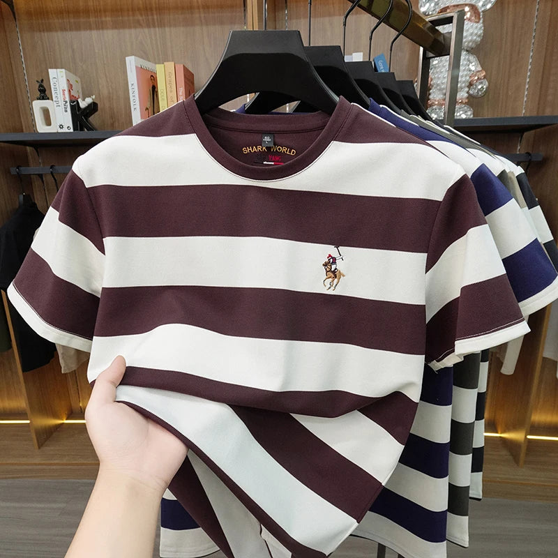 Round‑Neck Short‑Sleeve T‑Shirt