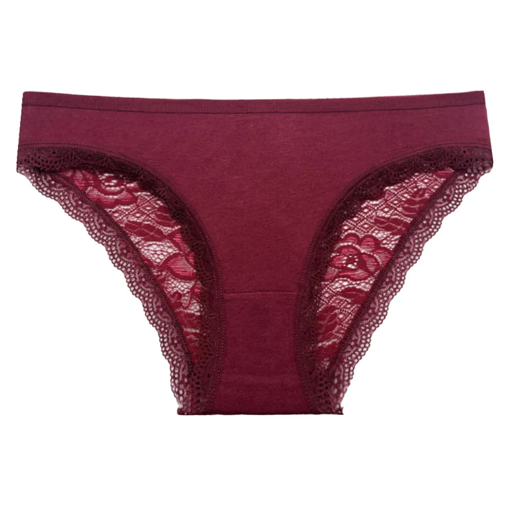 5‑Pack Lace Floral Panties