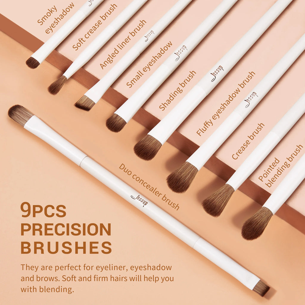 Jessup T329 Makeup Brush Set – 10–14 Piece Professional Synthetic Brush Collection