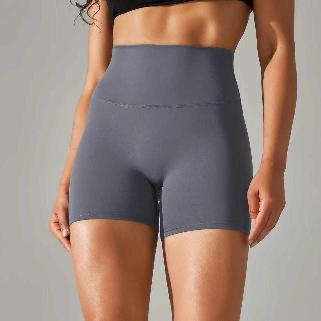 Seamless High Waist Yoga Shorts for Women