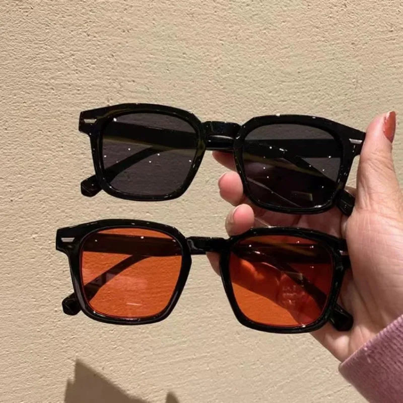 New Unisex Rectangle Vintage Sunglasses Design Retro Sun Glasses Female Lady Eyeglass Cat Eye Casual Goggles UV400 Очки