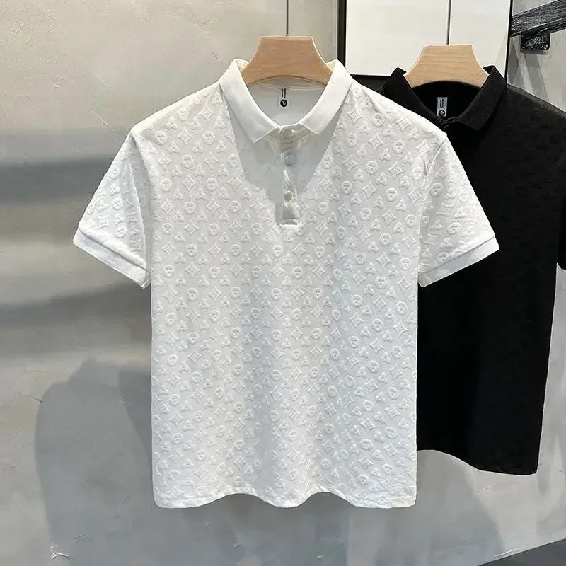 Hollow Polo Shirt