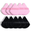 10‑Piece Triangle Powder Puff Set – Soft Plush Wet & Dry Makeup Sponges for Foundation & Loose Powder