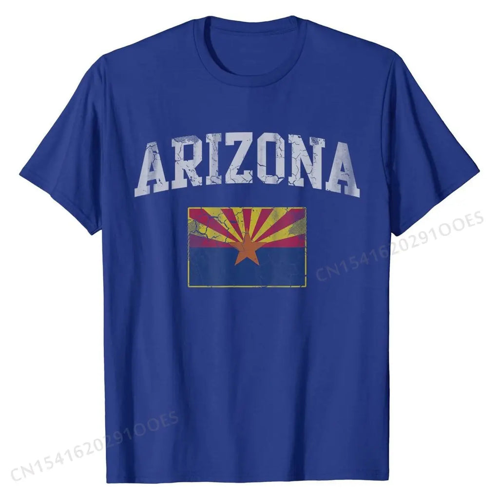 Retro Arizona Flag Custom Tee