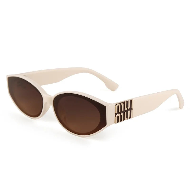 Glamour Fashion Luxury Oval Sunglasses