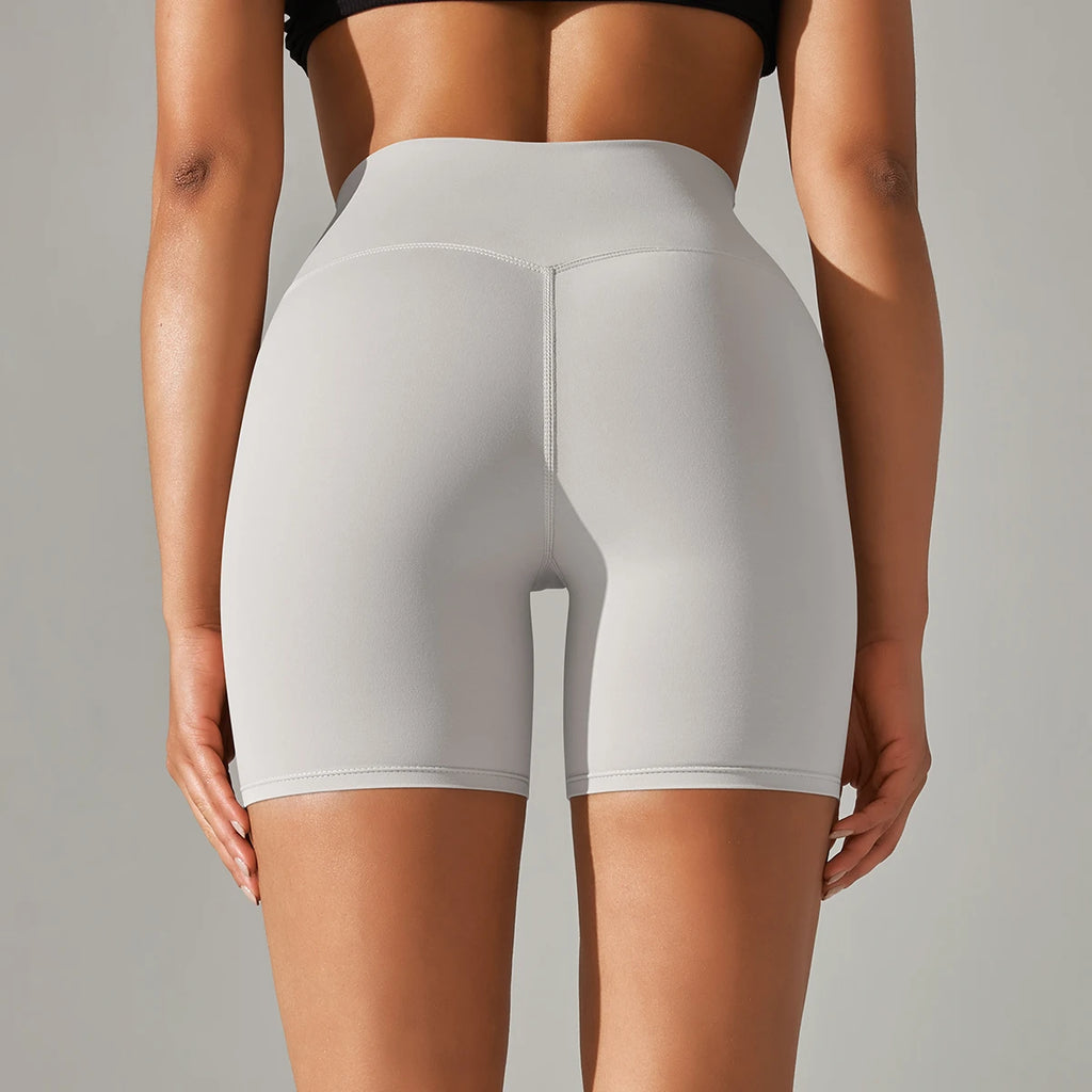 Seamless High Waist Yoga Shorts for Women