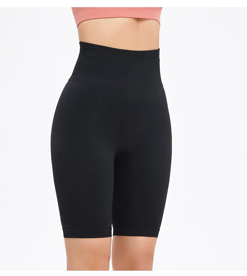 Women’s Seamless High Waist Fitness Shorts
