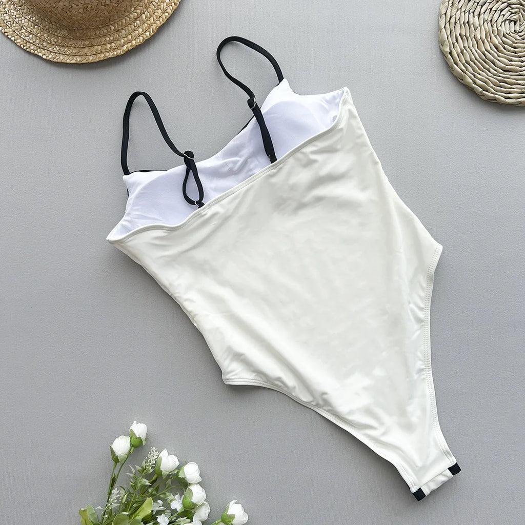 2024 New High Waist Sexy Swimsuit Women Summer Bathing Suit Bikini Set Swimwear Women Beach Swimming Suit For Female
